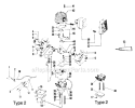 Part Location Diagram of 530026177 Weed Eater Throttle Wire